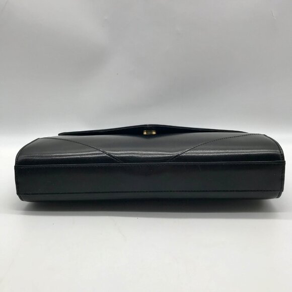 Givenchy Black Leather Vintage 4G Crossbody Bag - Picture 5 of 11